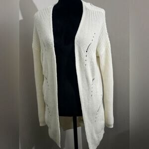 Pink Rose Vintage Cardigan Cross Back size large